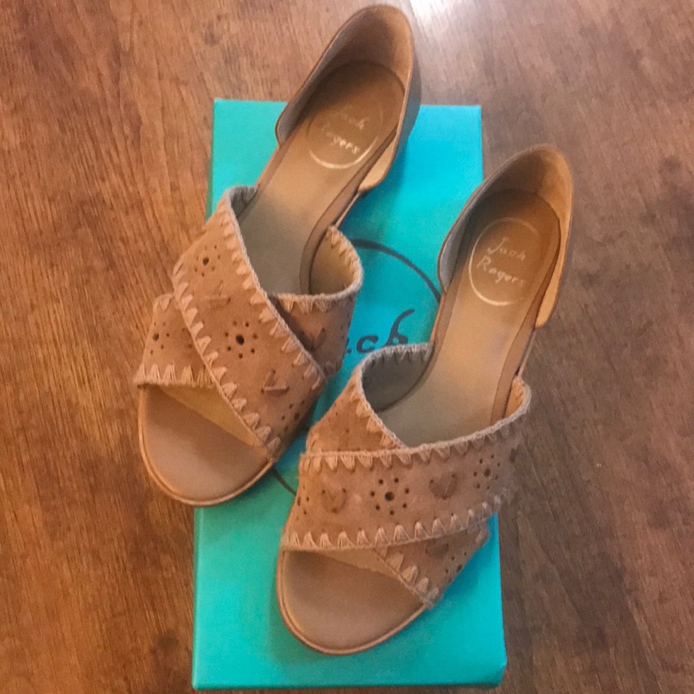 Jack Rogers Lindsey Suede sandals